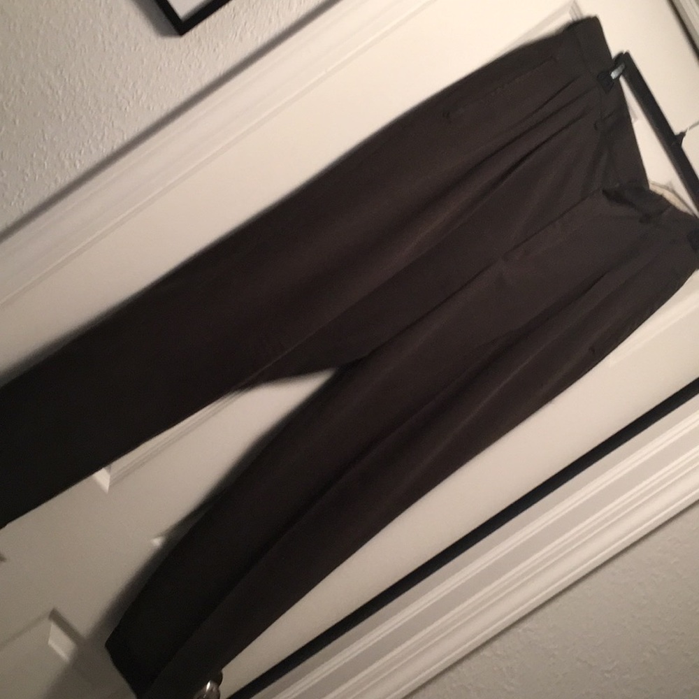 Gray Slacks. Slightly Worn. Always Dry-Cleaned